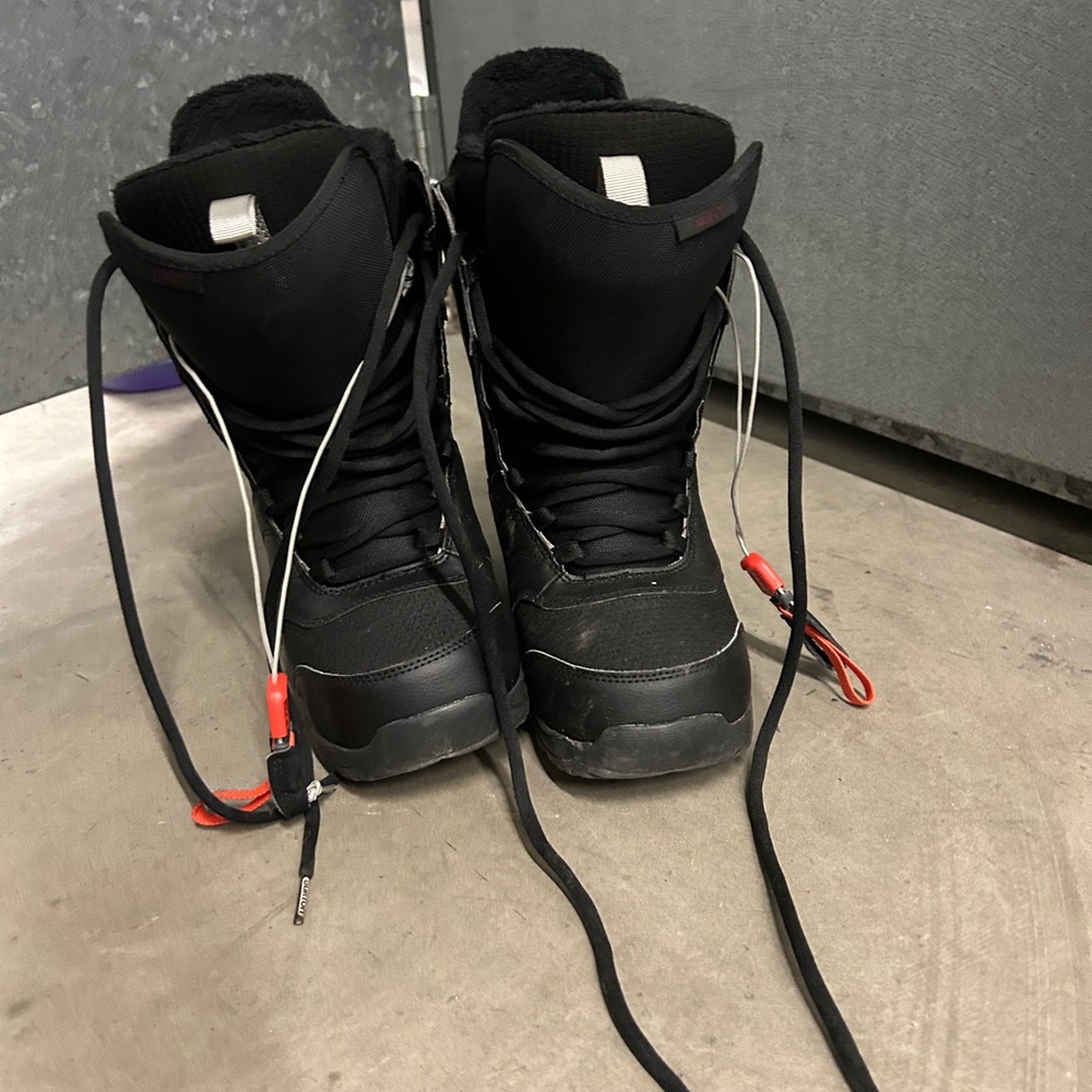Burton Black snowboard boots